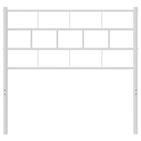 Hoofdbord 80 cm metaal wit 8721012189362 3