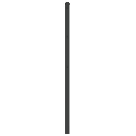 Hoofdbord 80 cm metaal zwart 8721012302891 4