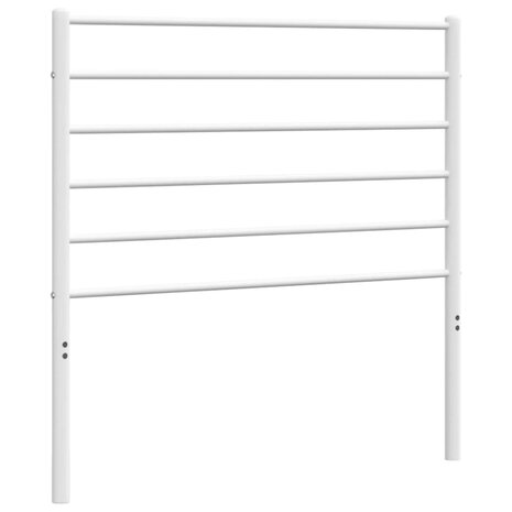 Hoofdbord metaal wit 100 cm 8720845788339 2