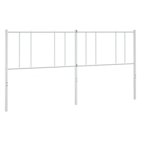 Hoofdbord metaal wit 193 cm 8720845789398 2