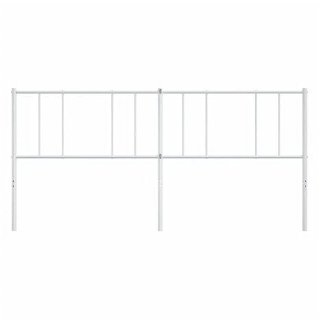 Hoofdbord metaal wit 193 cm 8720845789398 4