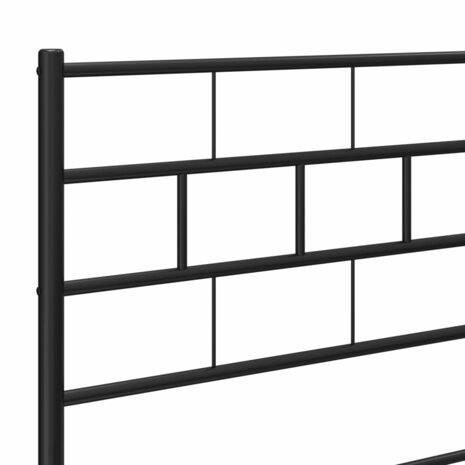 Hoofdbord 107 cm metaal zwart 8721012188907 5