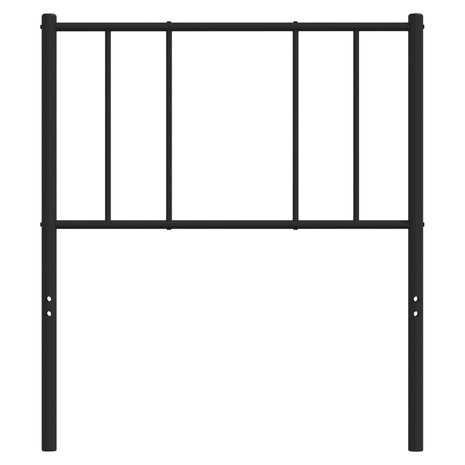 Hoofdbord metaal zwart 80 cm 8720845788803 4