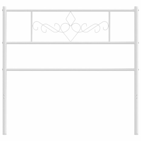 Hoofdbord 80 cm metaal wit 8721012048003 3