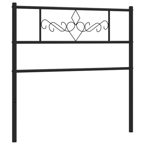Hoofdbord 75 cm metaal zwart 8721012047501 4