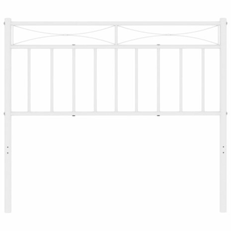Hoofdbord 107 cm metaal wit 8721012210790 3