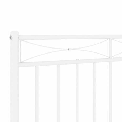 Hoofdbord 107 cm metaal wit 8721012210790 5