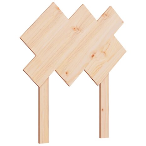 Hoofdbord 72,5x3x81 cm massief grenenhout 8720287010760 2