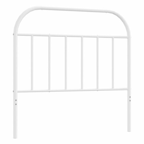 Hoofdbord metaal wit 100 cm 8720845884932 2