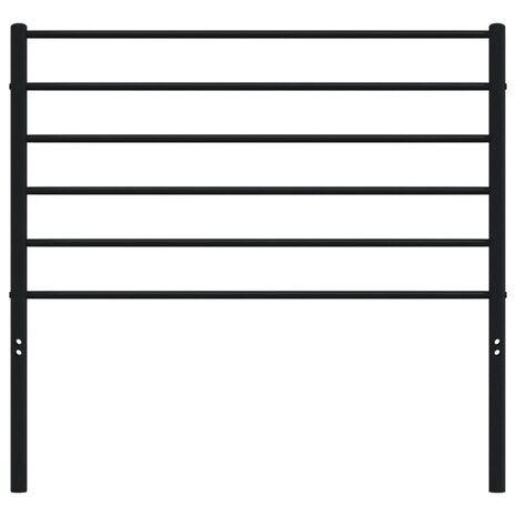 Hoofdbord metaal zwart 90 cm 8720845787837 4