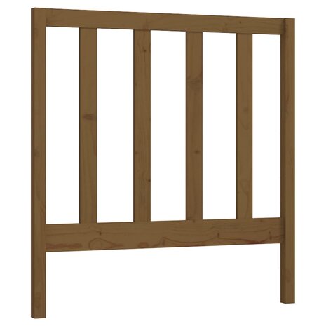 Hoofdbord 81x4x100 cm massief grenenhout honingbruin 8720286947111 2