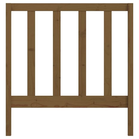 Hoofdbord 81x4x100 cm massief grenenhout honingbruin 8720286947111 4