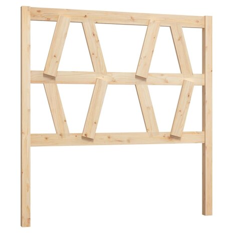 Hoofdbord 96x4x100 cm massief grenenhout 8720287004813 2