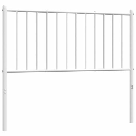 Hoofdbord metaal wit 100 cm 8720845722029 4
