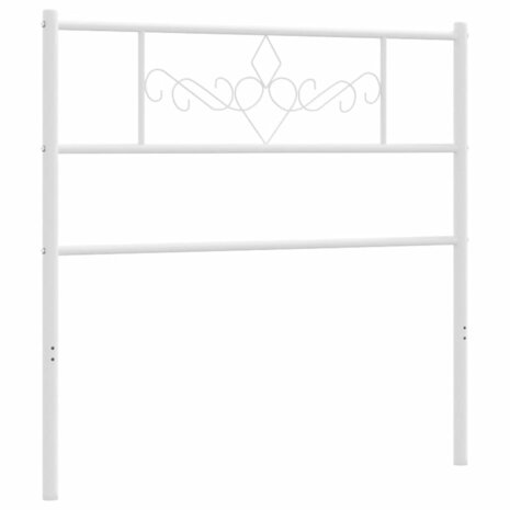 Hoofdbord 107 cm metaal wit 8721012048034 4