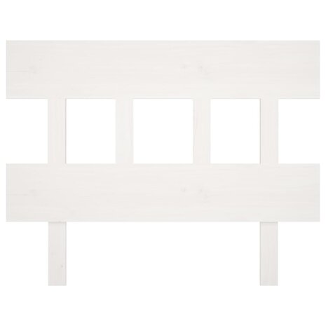 Hoofdbord 93,5x3x81 cm massief grenenhout wit 8720287009825 3