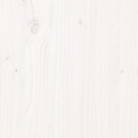 Hoofdbord 93,5x3x81 cm massief grenenhout wit 8720287009825 4