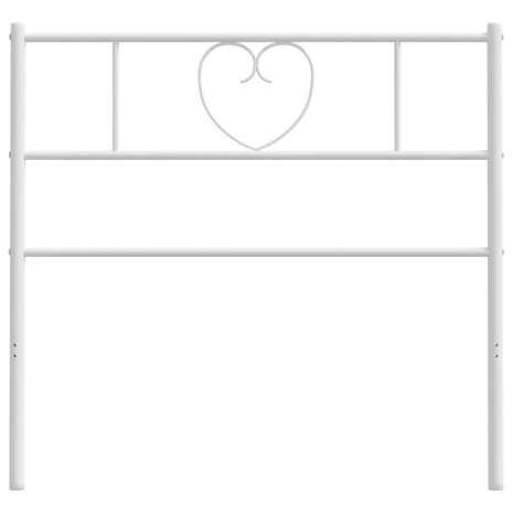 Hoofdbord 75 cm metaal wit 8721012048973 5