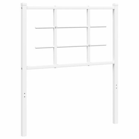 Hoofdbord 75 cm metaal wit 8721012304352 2