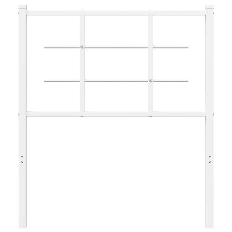 Hoofdbord 75 cm metaal wit 8721012304352 3