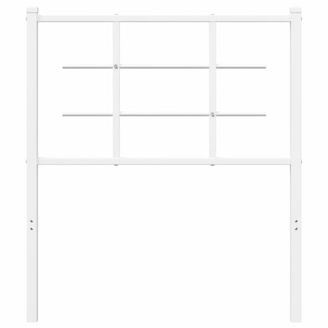 Hoofdbord 80 cm metaal wit 8721012304369 3