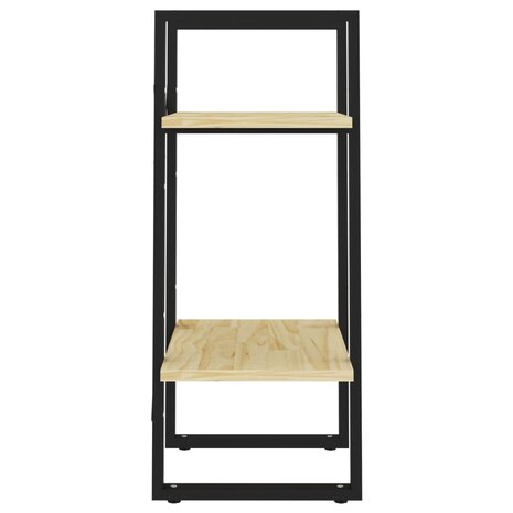 Boekenkast met 2 schappen 40x30x70 cm massief grenenhout 8720286567029 6