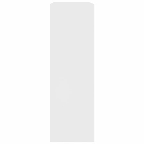 Boekenkast 60x24x76 cm bewerkt hout wit 8719883787596 5