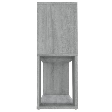 Boekenkast 100x24x63 cm bewerkt hout grijs sonoma eikenkleurig 8720286956922 6