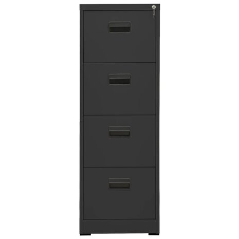 Archiefkast 46x62x133 cm staal antracietkleurig 8720286565933 2