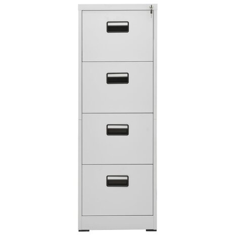 Archiefkast 46x62x133 cm staal lichtgrijs 8720286565919 2