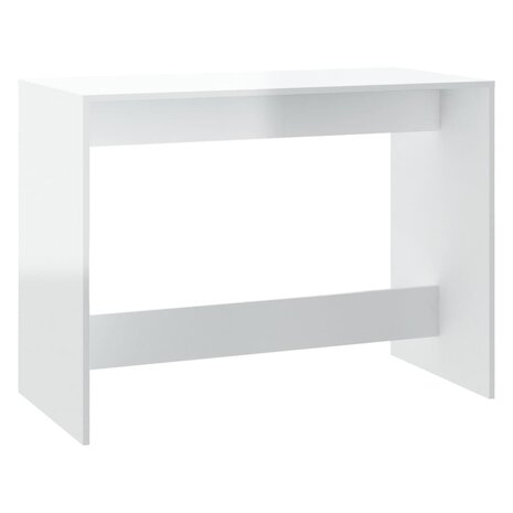 3-delige Eethoek spaanplaat hoogglans wit 8720286834336 5