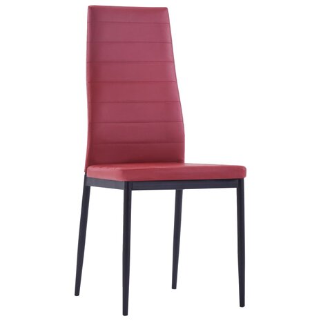 5-delige Eethoek wijnrood 8719883599007 7