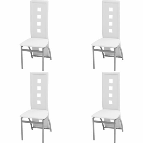 Eetkamerset wit 5-delig 8718475970002 4