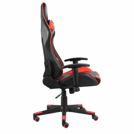 Gamestoel draaibaar PVC rood 8720286193358 3
