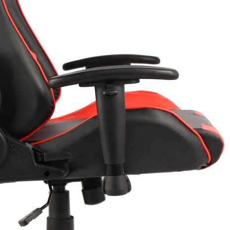 Gamestoel draaibaar PVC rood 8720286193358 5