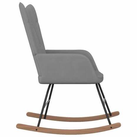 Schommelstoel stof donkergrijs 8720286419830 3