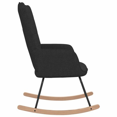 Schommelstoel stof zwart 8720286423844 4
