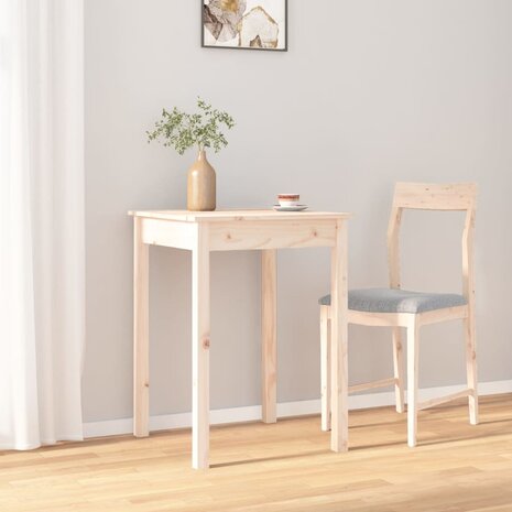 Eettafel 55x55x75 cm massief grenenhout 8720287188575 5