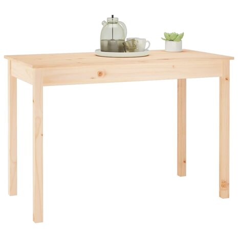Eettafel 110x55x75 cm massief grenenhout 8720287188520 6