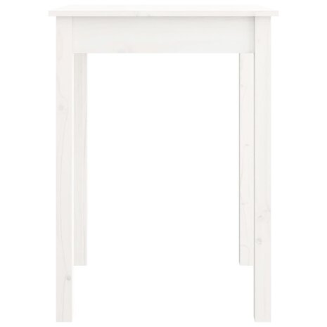 Eettafel 55x55x75 cm massief grenenhout wit 8720287188582 3