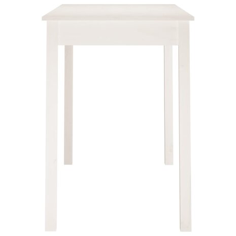 Eettafel 110x55x75 cm massief grenenhout wit 8720287188537 4
