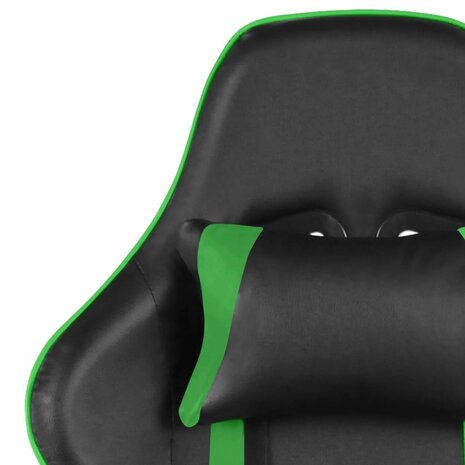 Gamestoel draaibaar PVC groen 8720286193242 7