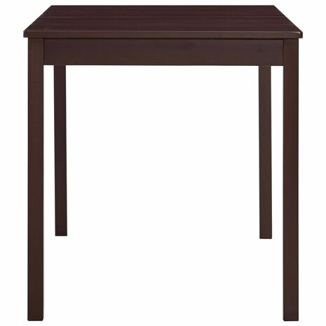 Eettafel 140x70x73 cm grenenhout donkerbruin 8719883678214 3