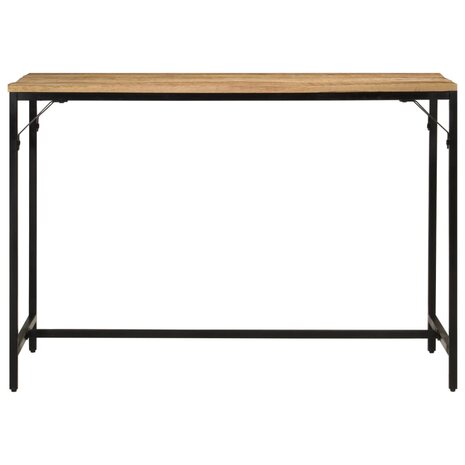 Eettafel 110x55x75 cm massief ruw mangohout en ijzer 8721012160842 2