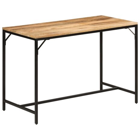 Eettafel 110x55x75 cm massief ruw mangohout en ijzer 8721012160842 9