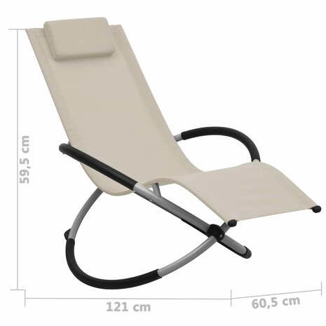 Kinderligbed staal crèmekleurig 8719883754017 6