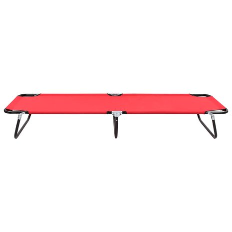 Ligbed inklapbaar staal rood 8719883741857 2