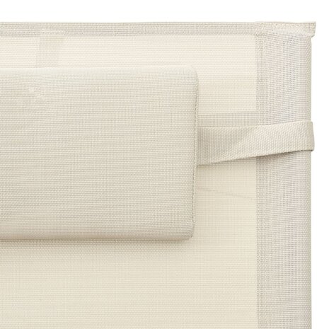 Ligbed textileen crèmekleurig en grijs 8720286086599 6