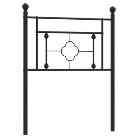 Hoofdbord 75 cm metaal zwart 8721012248984 2