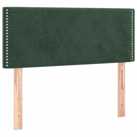 Hoofdbord 80x5x78/88 cm fluweel donkergroen 8720287147251 2